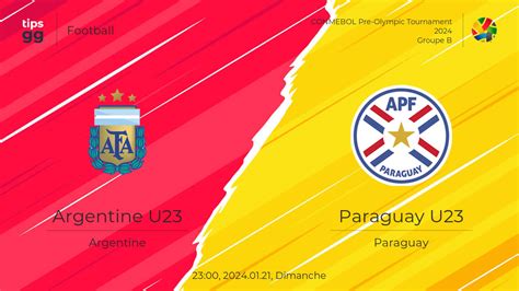 argentina u-23 vs paraguay u-23